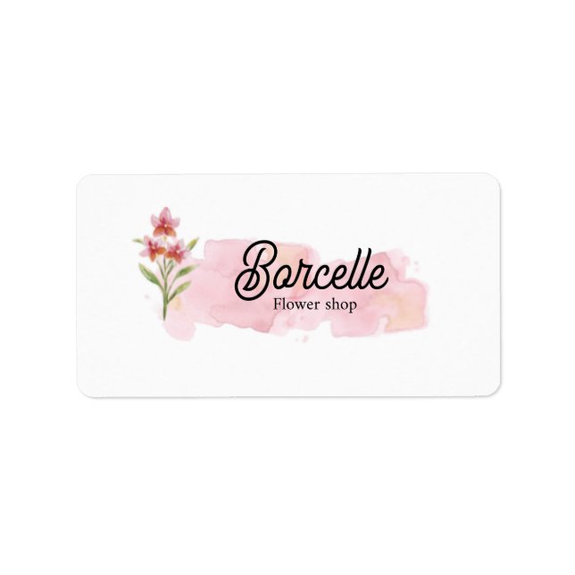 Return Address Label (Front)