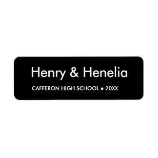 Return Address Label