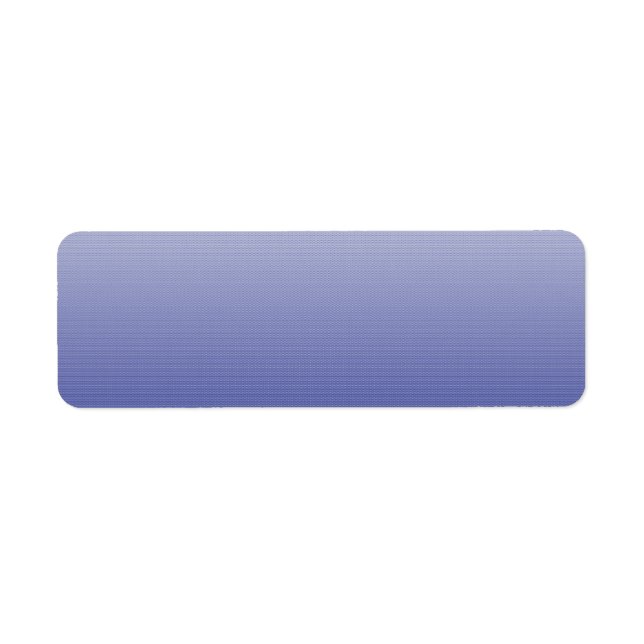 Return Address Label (Front)