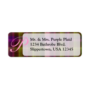 Return Address Label