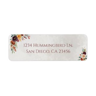 Return Address Label