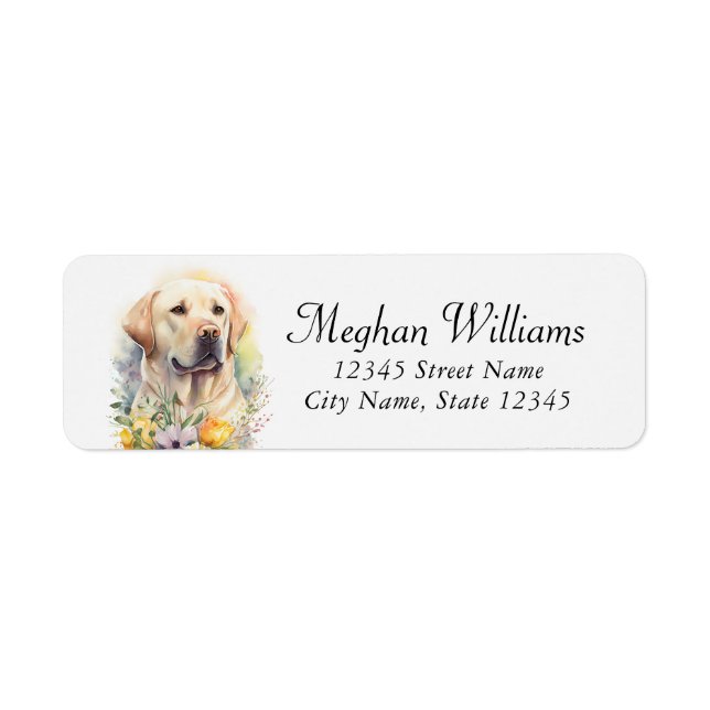 Return Address Label (Front)