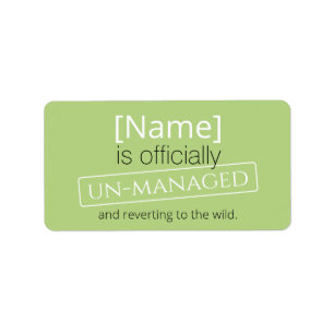 Return Address Label