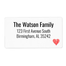 Return Address Label