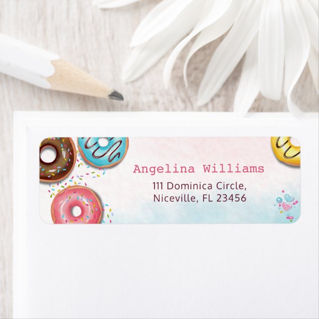 Return Address Label for 2nd Birthday (Insitu)
