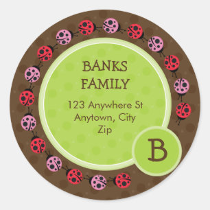 RETURN ADDRESS LABEL :: ladybird circle 2
