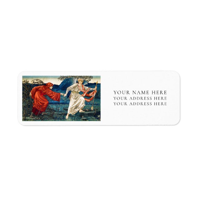 RETURN ADDRESS LABEL : LOVE LEADING THE PILGRIM (Front)