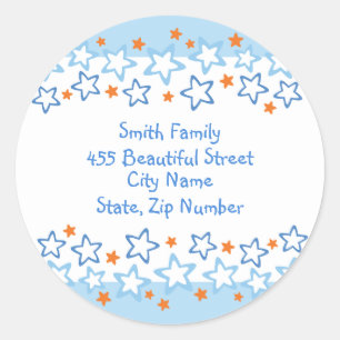 Return Address Label - Matthew Birthday