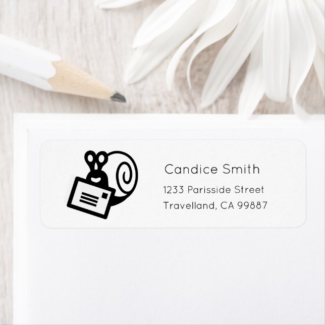 Return Address Label, Snail Label (Insitu)