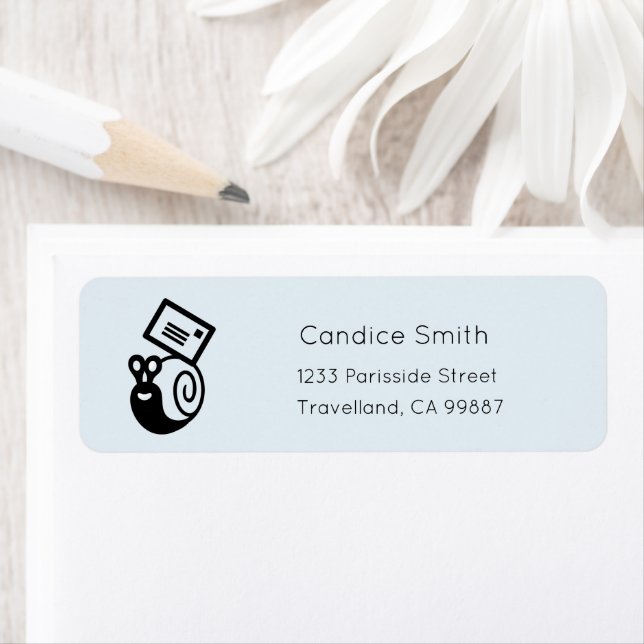 Return Address Label, Snail Label (Insitu)