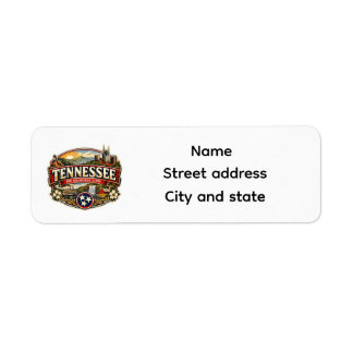Return Address label Tennessee resident