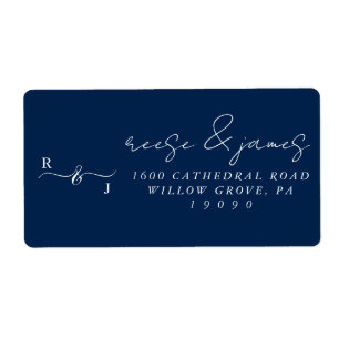 Return address label-Title stickers.