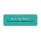 Return Address Label | Trendy Bold Sea Green