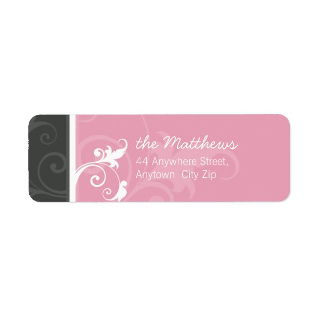 RETURN ADDRESS LABEL :: verve 1L (Front)