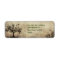 Return Address Label with Birds and Tree Lab