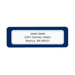 Return Address Labels