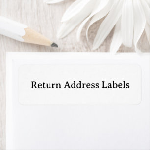 Return Address Labels
