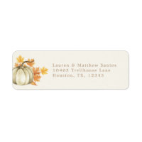 Return Address Labels – Autumn | Labels