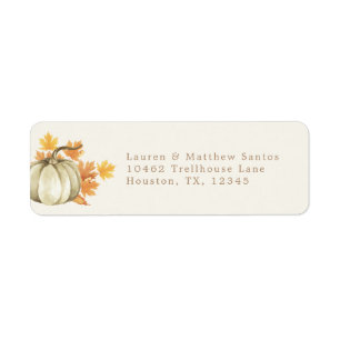 Return Address Labels – Autumn   Labels