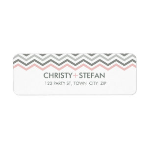 RETURN ADDRESS LABELS :: chevron1 2