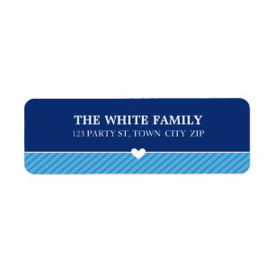 RETURN ADDRESS LABELS :: lovely type 1