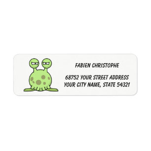 Return Address Labels. Monster.