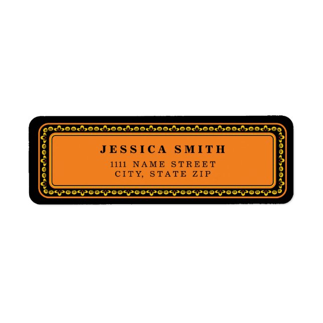 Return Address Labels | Personalised Create (Front)