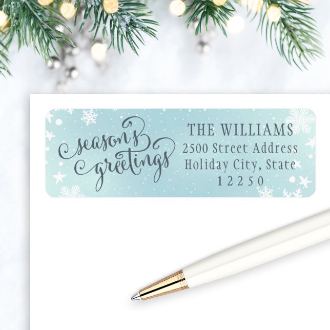 Return Address Labels | Season's Greetings (Creator Uploaded)