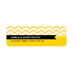 RETURN ADDRESS LABELS :: simple minimal classy