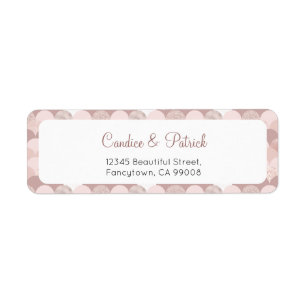 Return Address Labels, Wedding