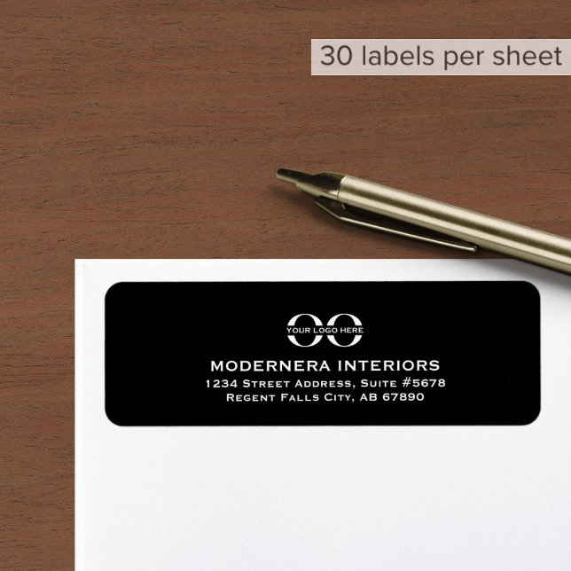 Return Address Labels with Logo (Creator Uploaded)