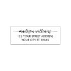 Return Address Modern Handwritten Name Script