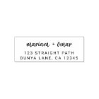 Return Address | Modern Minimalist Stylish Script