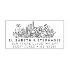 Return Address Scottsdale Desert Wedding Custom