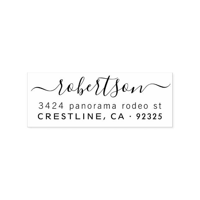 Return address stamp (Imprint)