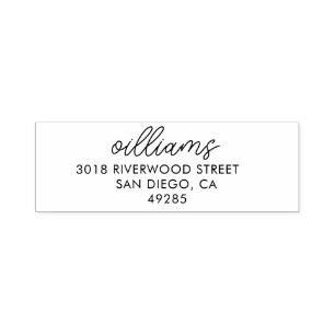 RETURN ADDRESS STAMP   Address Stamp Self Inking