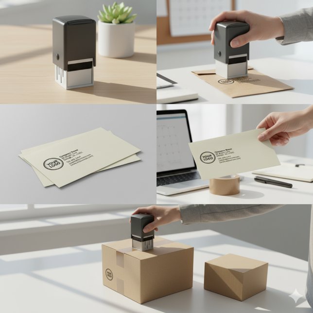 Return Address Stamp | Business Logo Self Inking (Creator Uploaded)