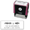 Return Address Stamp | Custom Couple Name Stamps