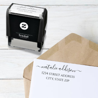 Return Address Stamp | Elegant Self-inking Stamp