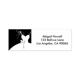 Return Address Stamp For Bride or Bridesmaid