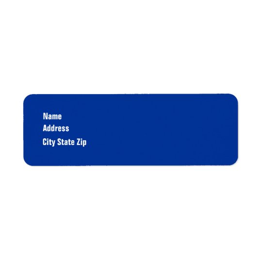 Return Address Template Please View Notes 30 Return Address Label