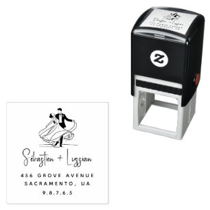 Return Address Wedding Self-inking Stamp