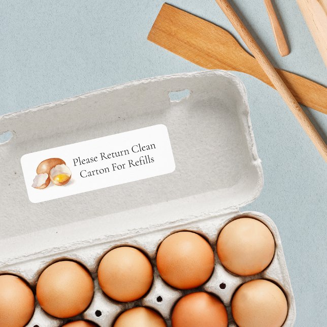 Return Carton Egg Carton Label (Creator Uploaded)