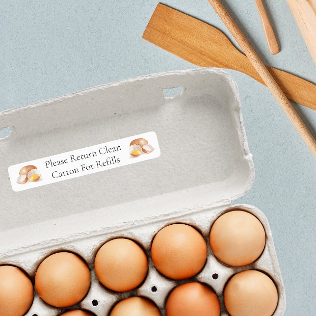 Return Carton Egg Carton Label (Creator Uploaded)