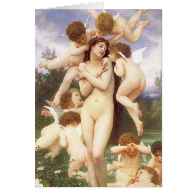 Return of Spring (Le Printemps) by Bouguereau (Front)