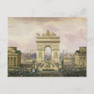 Return of the Ashes of the Emperor to Paris Postcard