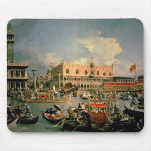 Return of the Bucintoro on Ascension Day Mouse Mat