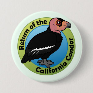 Return of the California Condor 7.5 Cm Round Badge