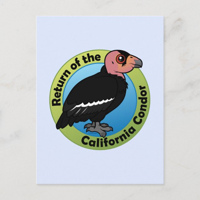 Return of the California Condor Postcard (Front)