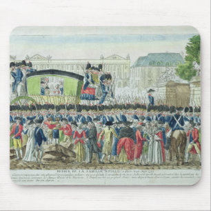 Return of the French Royal Family to Paris Mouse Mat
